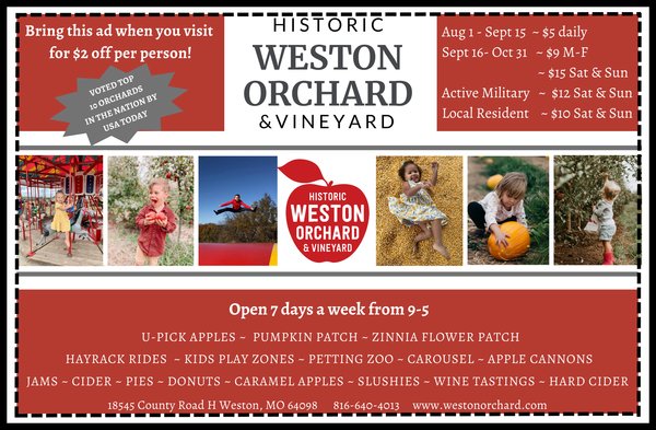 Historic Weston Orchard &amp; Vineyard